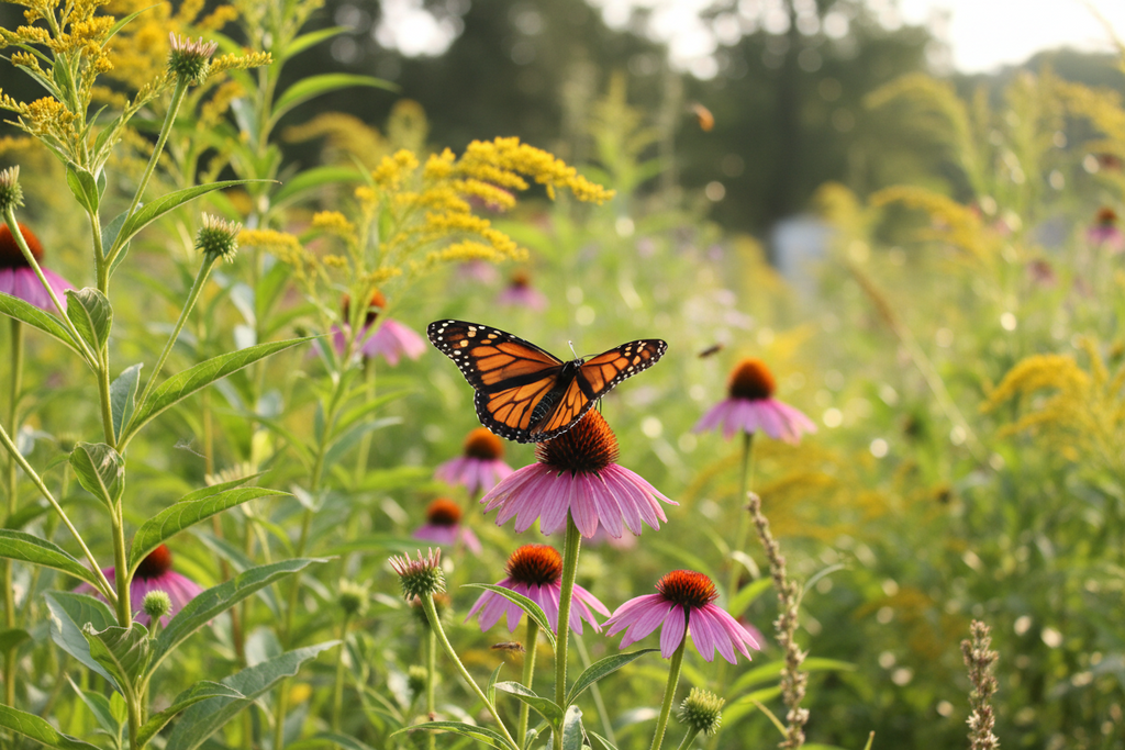 Midwest Native Yard & Pollinator Garden Playbook | Printable Digital Guide